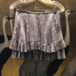 Banana Republic Tiered & Ruffled Mini Skirt